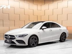 Vit Begagnad 2021 Mercedes CLA35 AMG Premium Sportkupé | 439 900 kr