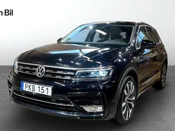 Svart Begagnad 2017 VW Tiguan Executive SUV | 259 900 kr (Marknadspris)