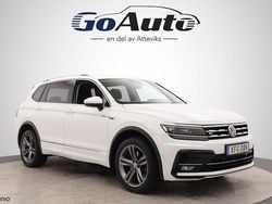Vit Begagnad 2021 VW Tiguan Allspace R-line SUV | 309 500 kr (Bra pris)