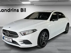 Vit Begagnad 2022 Mercedes A250 AMG line Halvkombi | 319 000 kr (Marknadspris)
