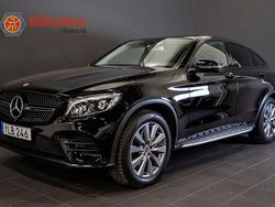 Svart Begagnad 2017 Mercedes GLC250 AMG Sportkupé | 349 900 kr (Marknadspris)