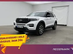 Vit Begagnad 2020 Ford Explorer ST-Line SUV | 489 800 kr (Marknadspris)