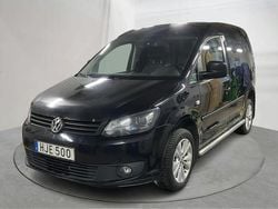 Svart Begagnad 2014 VW Caddy Minibuss | 60 000 kr (Bra pris)