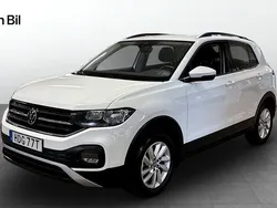 Vit (pure white) Begagnad 2022 VW T-Cross SUV | 189 900 kr (Marknadspris)