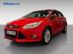 Röd Begagnad 2013 Ford Focus Business Edition Halvkombi | 54 990 kr (Bra pris)