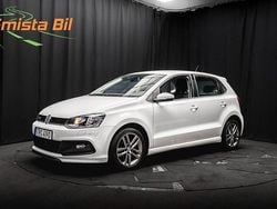 Vit Begagnad 2017 VW Polo R-line Halvkombi | 124 900 kr (Marknadspris)