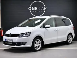 Vit Begagnad 2016 VW Sharan GT Minibuss | 279 800 kr (Marknadspris)