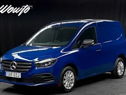 Blå (nosean blue) Begagnad 2023 Mercedes Citan 110 Van | 229 800 kr (Marknadspris)