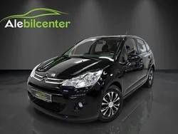 Svart Begagnad 2016 Citroën C3 Halvkombi | 74 900 kr (Marknadspris)