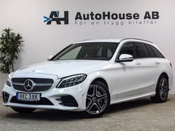 Vit Begagnad 2020 Mercedes C300e AMG Kombi | 279 000 kr (Marknadspris)
