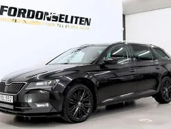 Svart Begagnad 2016 Skoda Superb LAURIN & KLEMENT Kombi | 179 900 kr (Marknadspris)