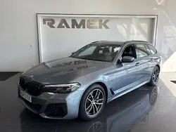 Blå Begagnad 2021 BMW 530e M Sport Kombi | 409 000 kr (Marknadspris)