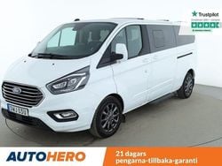 Vit Begagnad 2023 Ford Tourneo Custom Van | 430 000 kr (Marknadspris)