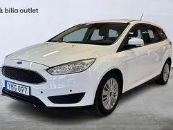 Vit Begagnad 2016 Ford Focus Kombi | 59 900 kr (Superpris)