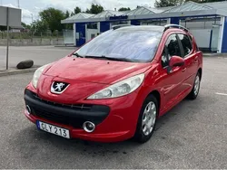 Röd Begagnad 2009 Peugeot 207 Kombi | 34 000 kr (Marknadspris)
