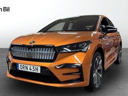 Phoenix orange metallic Begagnad 2023 Skoda Enyaq iV RS SUV | 519 900 kr (Dyr)