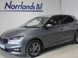 Grå (graphite grey metallic) Begagnad 2023 Skoda Fabia Halvkombi | 219 900 kr (Marknadspris)