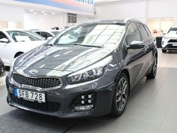Grå Begagnad 2018 Kia Ceed Sportswagon GT-Line Kombi | 169 900 kr (Marknadspris)