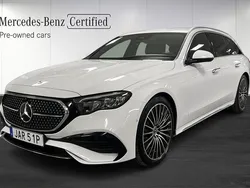 Vit Begagnad 2023 Mercedes E300 AMG Kombi | 629 000 kr (Marknadspris)