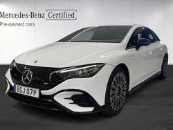 Polarvit Begagnad 2024 Mercedes EQE350 AMG line Sedan | 649 000 kr (Bra pris)
