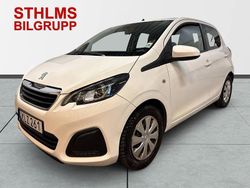 Vit Begagnad 2016 Peugeot 108 Halvkombi | 82 500 kr (Marknadspris)