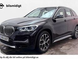 Svart Begagnad 2021 BMW X1 xLine SUV | 254 700 kr