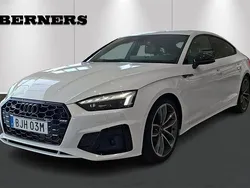 Vit Begagnad 2022 Audi A5 Sportback S-Line Halvkombi | 419 500 kr (Marknadspris)