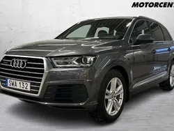 Samurajgrå metallic Begagnad 2018 Audi Q7 S-Line SUV | 409 000 kr (Marknadspris)
