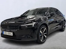 Svart Begagnad 2022 Polestar 2 Long Range Dual motor Sedan | 369 900 kr (Bra pris)