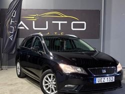 Svart Begagnad 2015 Seat Leon ST Style Kombi | 69 900 kr (Marknadspris)