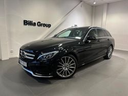 Svart Begagnad 2018 Mercedes C220 AMG Kombi | 259 000 kr (Marknadspris)