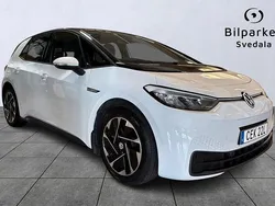 Vit Begagnad 2021 VW ID.3 Pro Performance Halvkombi | 179 990 kr (Marknadspris)