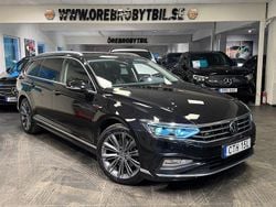 Svart Begagnad 2022 VW Passat R-line Kombi | 289 900 kr (Marknadspris)
