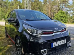 Svart Begagnad 2021 Kia Picanto GT-Line Halvkombi | 139 000 kr (Marknadspris)