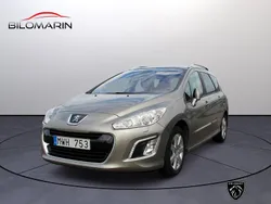 Ljusgrå Begagnad 2012 Peugeot 308 Active Kombi | 64 900 kr (Marknadspris)