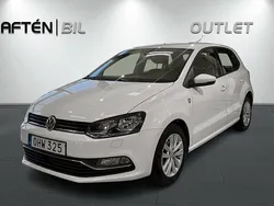 Vit Begagnad 2016 VW Polo Halvkombi | 142 900 kr (Marknadspris)