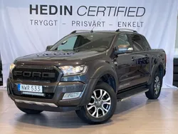 Grå Begagnad 2017 Ford Ranger Wildtrack Pickup | 279 900 kr (Marknadspris)