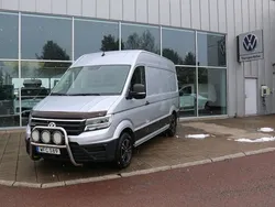 Silver (reflexsilver metallic) Begagnad 2018 VW Crafter Van | 399 000 kr (Marknadspris)