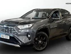 Grå (grey) Begagnad 2021 Toyota RAV4 Hybrid Style SUV | 344 900 kr (Bra pris)