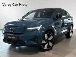 Blå Begagnad 2024 Volvo EC40 Ultimate SUV | 404 400 kr (Marknadspris)