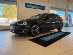 Grå (manhattan grå metallic) Begagnad 2018 Audi A4 Design Kombi | 229 900 kr (Lite dyr)