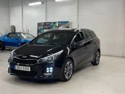 Svart Begagnad 2016 Kia Ceed Sportswagon GT-Line Kombi | 129 000 kr (Marknadspris)