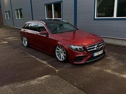 Röd Begagnad 2019 Mercedes E220 AMG line Kombi | 318 000 kr (Dyr)
