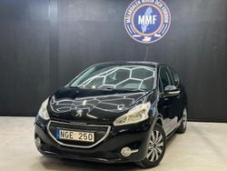 Svart Begagnad 2012 Peugeot 208 Halvkombi | 49 800 kr (Lite dyr)