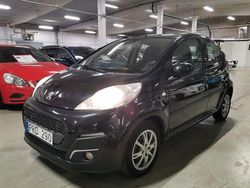 Svart Begagnad 2012 Peugeot 107 Halvkombi | 27 900 kr (Marknadspris)