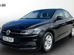 Svart (black) Begagnad 2019 VW Polo Sedan | 129 900 kr