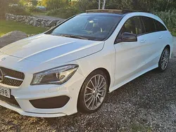 Vit Begagnad 2015 Mercedes CLA220 Shooting Brake AMG Kombi | 185 000 kr (Marknadspris)