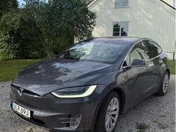 Grå Begagnad 2019 Tesla Model X Long Range AWD SUV | 410 000 kr (Marknadspris)