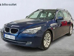 Blå Begagnad 2009 BMW 520 Kombi | 40 000 kr (Superpris)