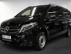 Svart (black) Begagnad 2021 Mercedes Vito Minibuss | 359 900 kr (Superpris)